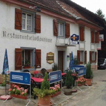 Auberge Restaurant Couronne Beurnevésin Eksteriør billede